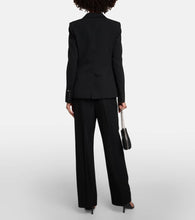 Stella McCartney Single-breasted wool blend blazer