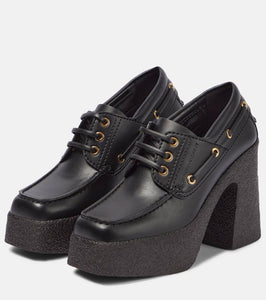 Stella McCartney Skyla faux leather loafer pumps