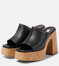 Stella McCartney Skyla faux leather platform mules