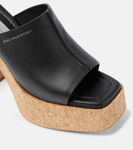 Stella McCartney Skyla faux leather platform mules