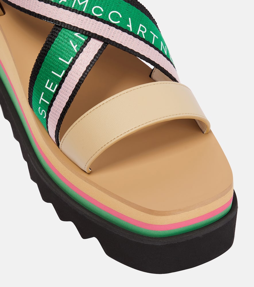 Stella McCartney Sneak-Elyse platform sandals