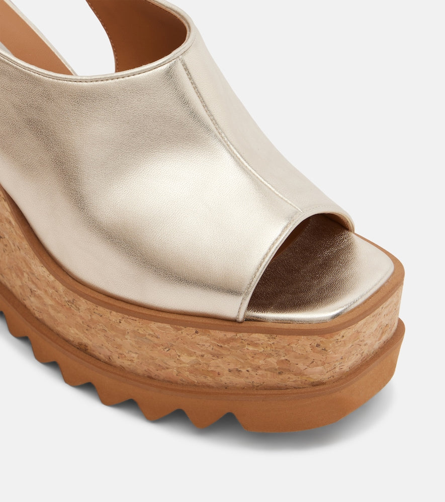 Stella McCartney Sneak-Elyse slingback sandals