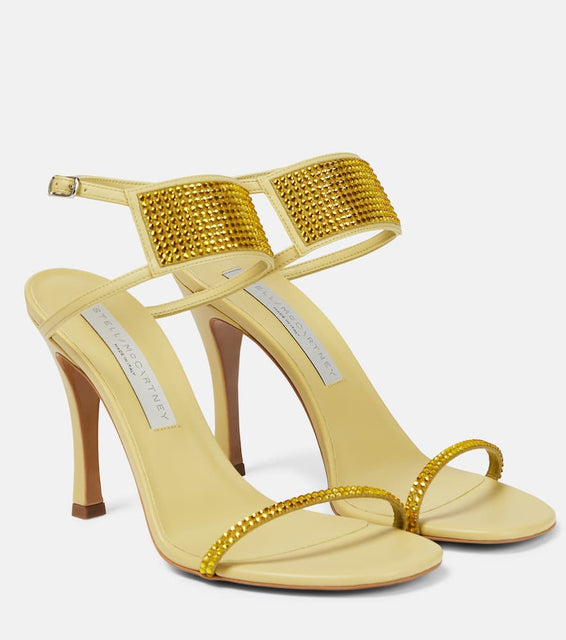 Stella McCartney Stella 100 crystal-embellished sandals
