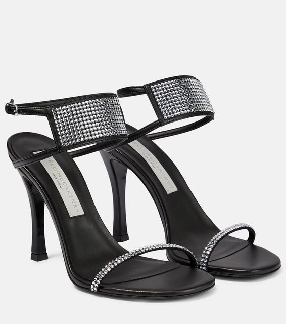 Stella McCartney Stella 100 crystal-embellished sandals