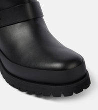 Stella McCartney Trace faux leather biker boots