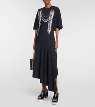Stella McCartney Trompe l'oeil midi dress