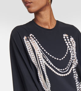 Stella McCartney Trompe l'oeil midi dress