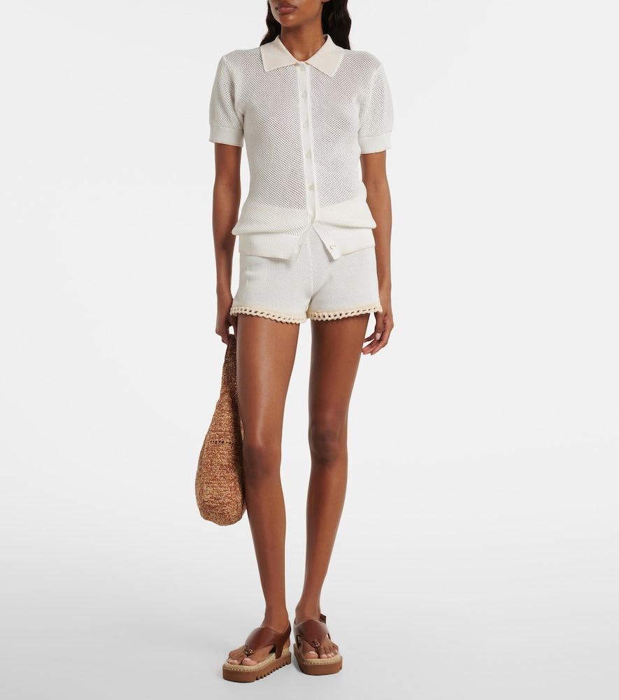 Stella McCartney Gaia thong sandals - Brown Flat Sandals