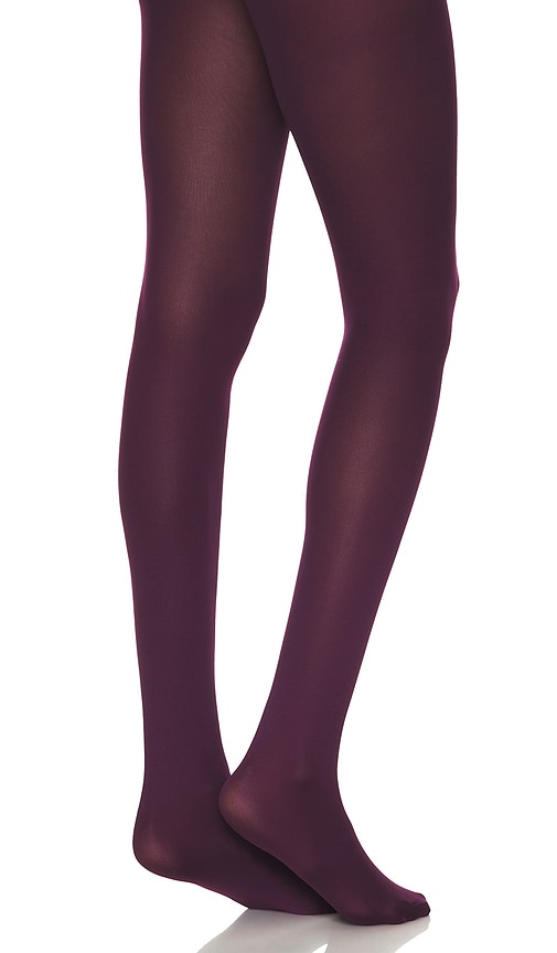 Stems Avery Microfiber Tights in Purple