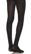 Stems Crystal Tights in Black