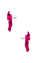 Sterling King Titania Earrings in Fuchsia