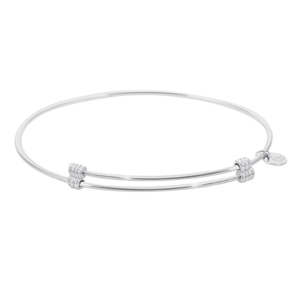 Sterling Silver Alluring Bangle Bracelet