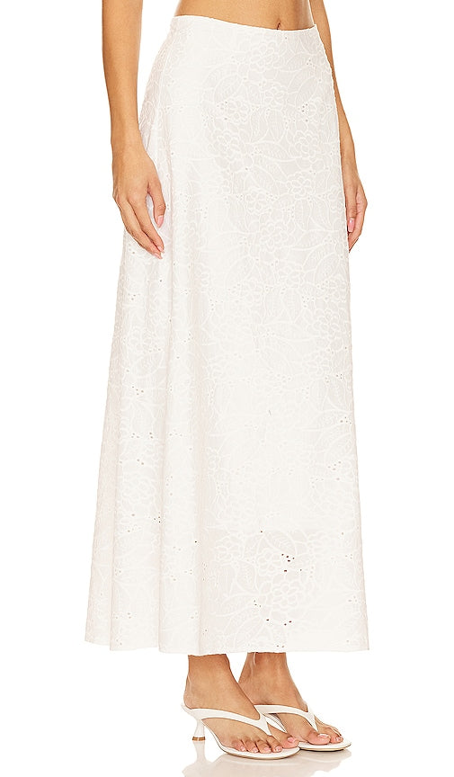 Steve Madden Amalia Skirt in Ivory