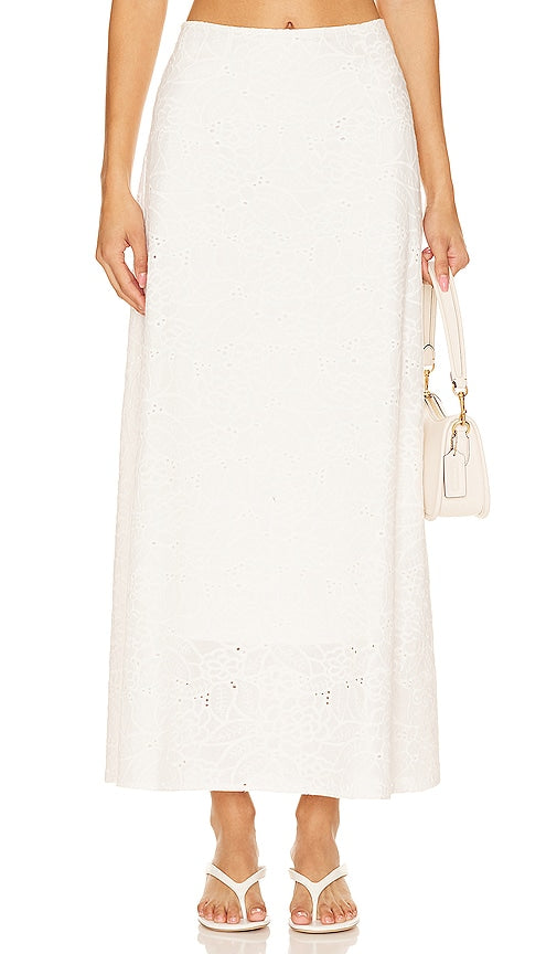 Steve Madden Amalia Skirt in Ivory - Jupe Steve Madden Amalia en ivoire - Steve Madden Amalia 象牙色半身裙 - Steve Madden Amalia Rock in Elfenbein - Steve Madden 아말리아 스커트 - Gonna Steve Madden Amalia in avorio