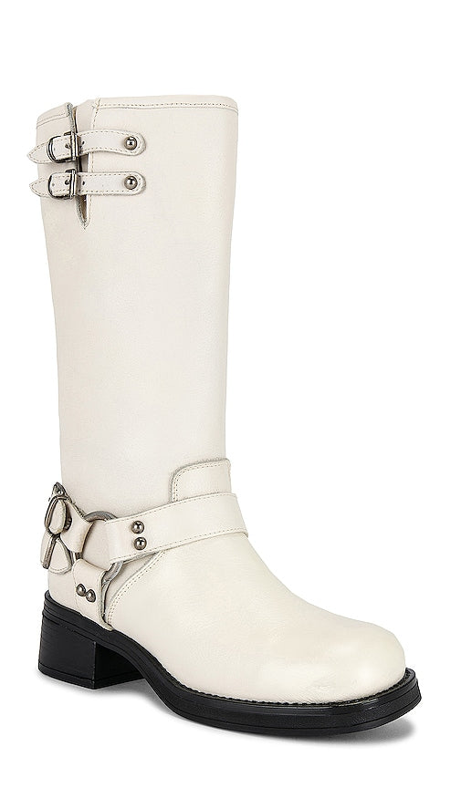 Steve Madden Astor Boot in White