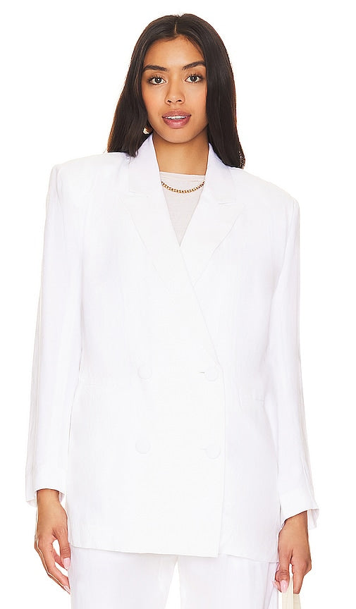 Steve Madden Baldwin Blazer in White