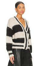 Steve Madden Becca Cardigan in Black,White
