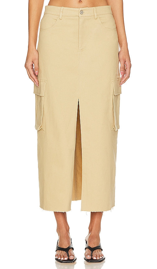 Steve Madden Benson Skirt in Beige - Jupe Steve Madden Benson en beige - Steve Madden Benson 米色半身裙 - Steve Madden Benson Rock in Beige - Steve Madden Benson 스커트 베이지 색상 - Gonna Steve Madden Benson in beige