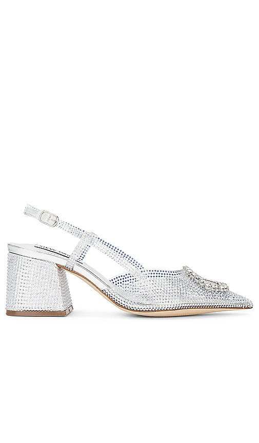 Steve Madden Bergen Heel in Metallic Silver - Talon Steve Madden Bergen en argent métallisé - Steve Madden Bergen 金属银色高跟鞋 - Steve Madden Bergen-Absatz in Metallic-Silber - Steve Madden Bergen 힐 메탈릭 실버 소재 - Tacco Bergen Steve Madden in argento metallizzato