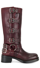 Steve Madden Brocks Boot in Burgundy - Botte Steve Madden Brocks en Bourgogne - Steve Madden Brocks 酒红色靴子 - Steve Madden Brocks Stiefel in Burgund - Steve Madden Brocks 버건디 부츠 - Stivale Steve Madden Brocks in Borgogna