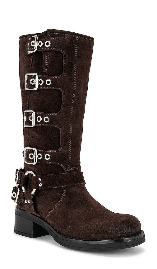 Steve Madden Brocks Boot in Chocolate