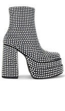 Steve Madden Cobra Bootie in Black - Bottines Steve Madden Cobra en noir - Steve Madden 黑色眼镜蛇短靴 - Steve Madden Cobra Bootie in Schwarz - Steve Madden 코브라 부츠 블랙 색상 - Stivaletto Steve Madden Cobra in nero