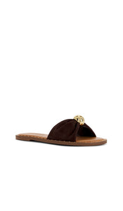 Steve Madden Dipsy Flat in Brown