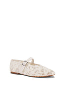 Steve Madden Dreaming Mary Jane Flat in Ivory