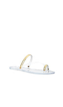 Steve Madden Fuze Flat in Metallic Silver