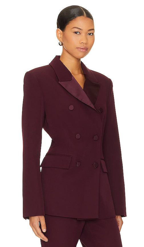 Steve Madden Hayley Blazer in Wine