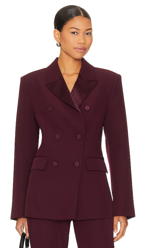 Steve Madden Hayley Blazer in Wine