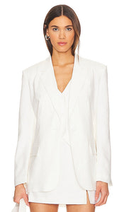 Steve Madden Imaan Blazer in Ivory