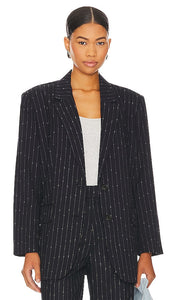 Steve Madden Imaan Blazer in Navy - Steve Madden - Blazer Imaan en bleu marine - Steve Madden Imaan 海军蓝西装外套 - Steve Madden Imaan Blazer in Marineblau - Steve Madden Imaan 네이비 블레이저 - Blazer Imaan di Steve Madden in blu scuro