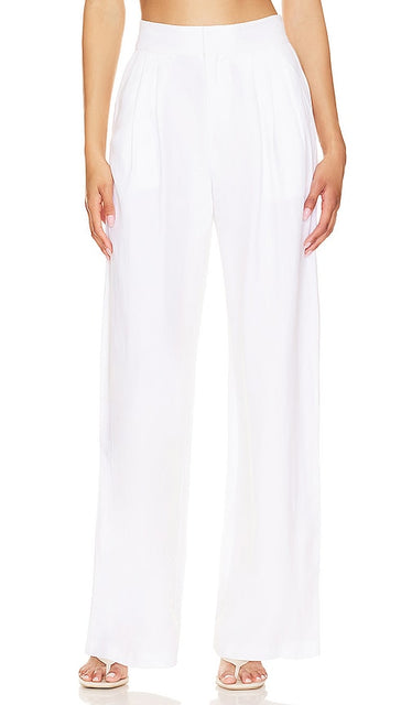 Steve Madden Isabella Pant in White - Pantalon Steve Madden Isabella en blanc - Steve Madden Isabella 白色长裤 - Steve Madden Isabella Hose in Weiß - Steve Madden 이자벨라 팬츠 - Pantaloni Steve Madden Isabella in bianco