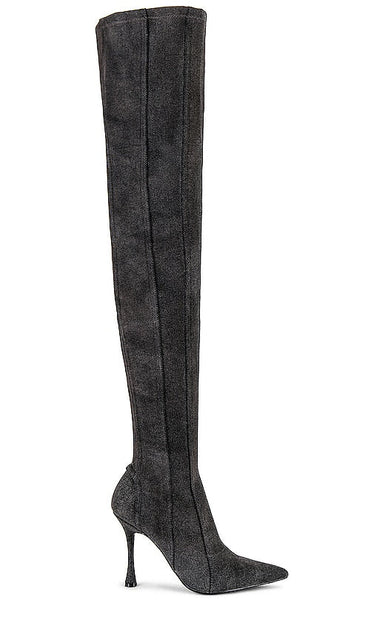 Steve Madden Jazlyn Boot in Black - Steve Madden Botte Jazlyn en noir - Steve Madden Jazlyn 黑色靴子 - Steve Madden Jazlyn Stiefel in Schwarz - Steve Madden Jazlyn 부츠 블랙 색상 - Stivale Steve Madden Jazlyn in nero