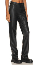 Steve Madden Loren Faux Leather Pant in Black