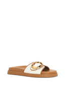 Steve Madden Mandie Slides in Cream
