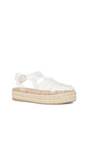 Steve Madden Marlin Sandal in White