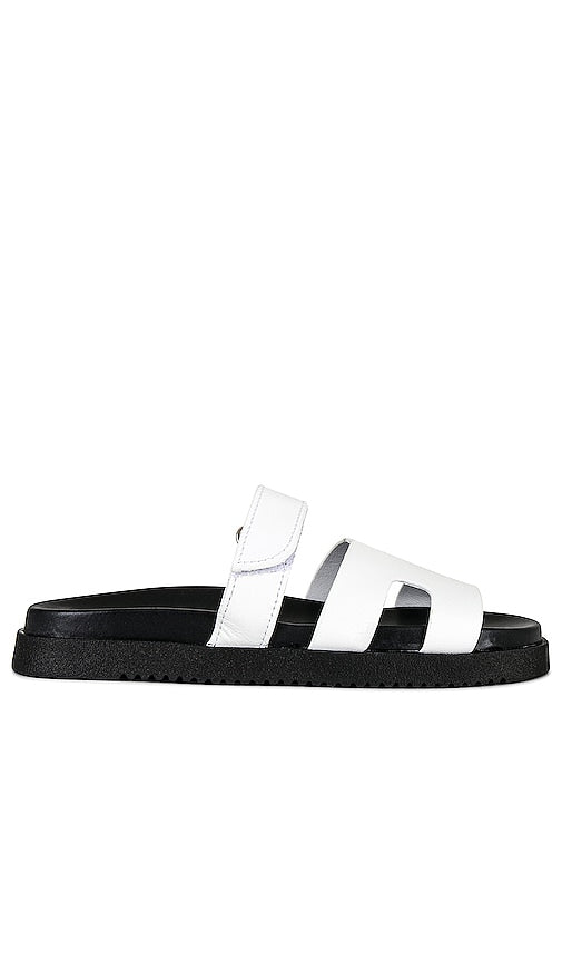 Steve Madden Mayven Slide in White - Claquette Steve Madden Mayven en blanc - Steve Madden Mayven 白色拖鞋 - Steve Madden Mayven Slide in Weiß - Steve Madden 메이븐 슬라이드 화이트 색상 - Ciabatte Steve Madden Mayven in bianco