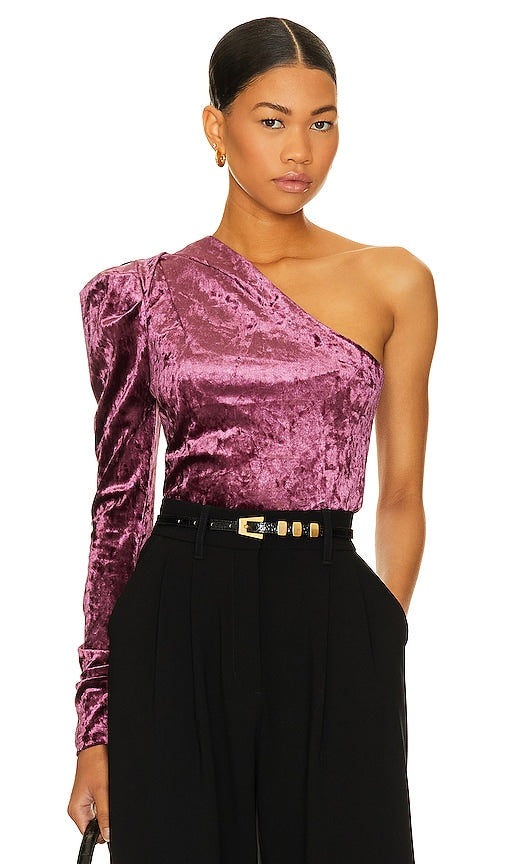 Steve Madden Mirabelle Top in Purple - Haut Mirabelle Steve Madden en violet - Steve Madden Mirabelle 紫色上衣 - Steve Madden Mirabelle Top in Lila - Steve Madden Mirabelle 탑 - Top Mirabelle di Steve Madden in viola