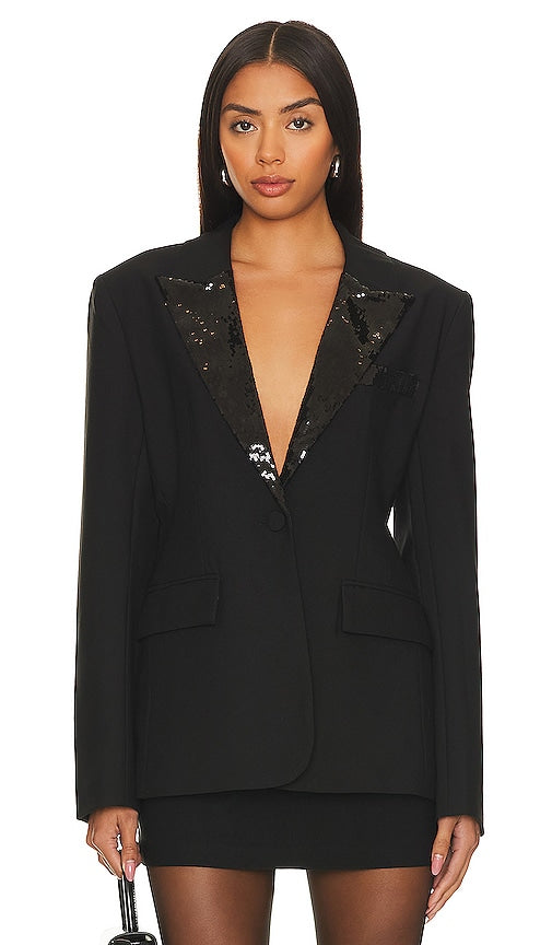 Steve Madden Misha Blazer in Black