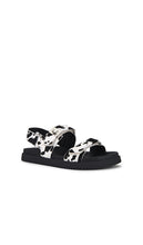 Steve Madden Mona Sandal in Black,White