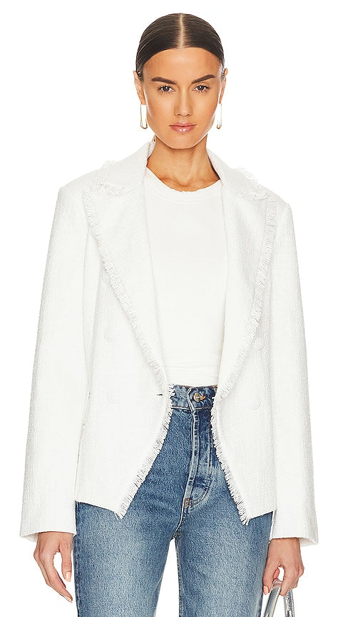 Steve Madden Naomi Blazer in Ivory - Blazer Naomi Steve Madden en ivoire - Steve Madden Naomi 象牙色西装外套 - Steve Madden Naomi Blazer in Elfenbein - 스티브 매든 나오미 블레이저 아이보리 컬러 - Blazer Steve Madden Naomi in avorio