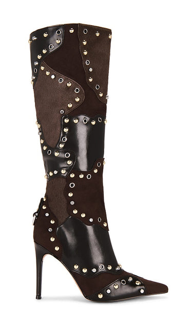 Steve Madden Revive Boot in Brown | Brown Multi Heeled Boots for Women
