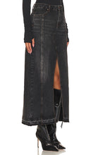 Steve Madden Teagan Midi Skirt in Black