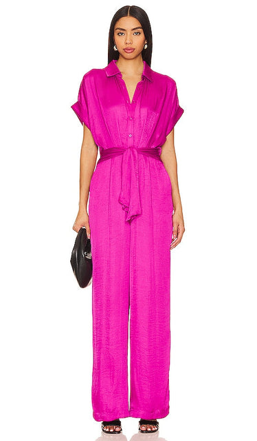 Steve Madden Tori Jumpsuit in Pink - Combinaison Steve Madden Tori en rose - Steve Madden Tori 粉色连身裤 - Steve Madden Tori Jumpsuit in Rosa - Steve Madden 토리 점프수트 - Tuta Tori di Steve Madden in rosa