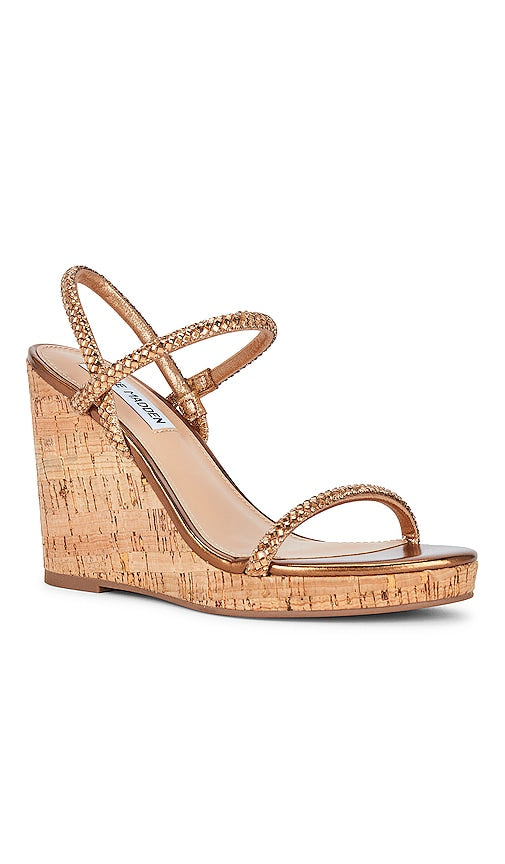 Steve Madden Udell Wedge in Neutral