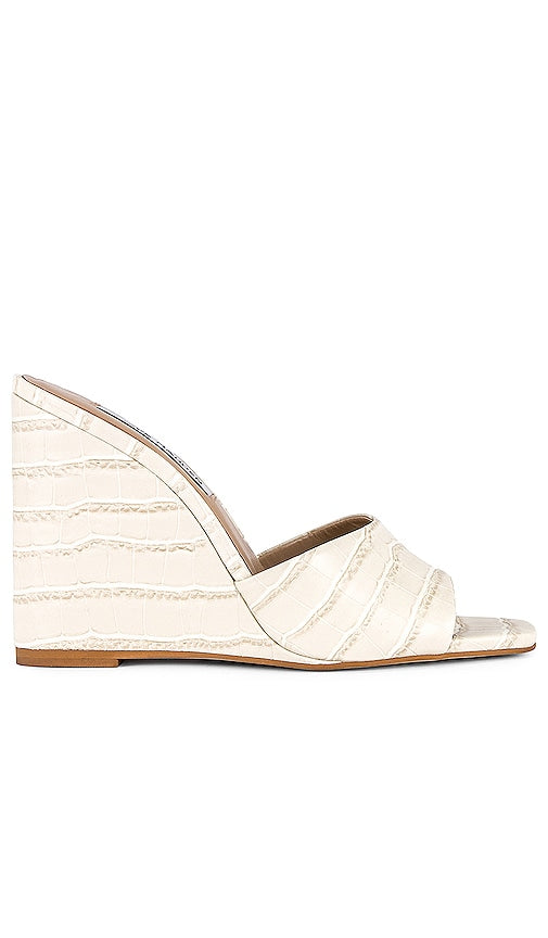 Steve Madden Veles Wedge in Cream - Steve Madden Veles Wedge en crème - Steve Madden Veles 奶油色坡跟鞋 - Steve Madden Veles Keilabsatz in Creme - Steve Madden 벨레스 웨지 크림 색상 - Zeppa Steve Madden Veles color crema