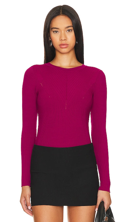 Steve Madden Xandra Bodysuit in Fuchsia - Body Steve Madden Xandra en fuchsia - Steve Madden Xandra 紫红色连体衣 - Steve Madden Xandra Body in Fuchsia - Steve Madden Xandra 바디수트 - Body Steve Madden Xandra in fucsia