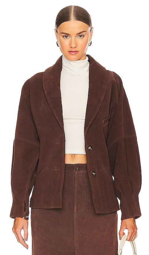 Still Here Estate Blazer in Brown